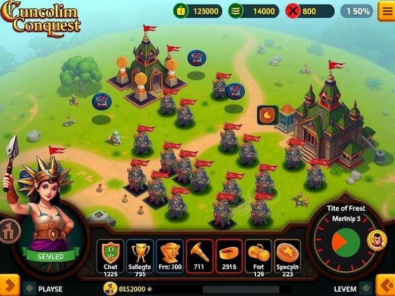 Cuncolim Conquest strategy guide showing unit formations